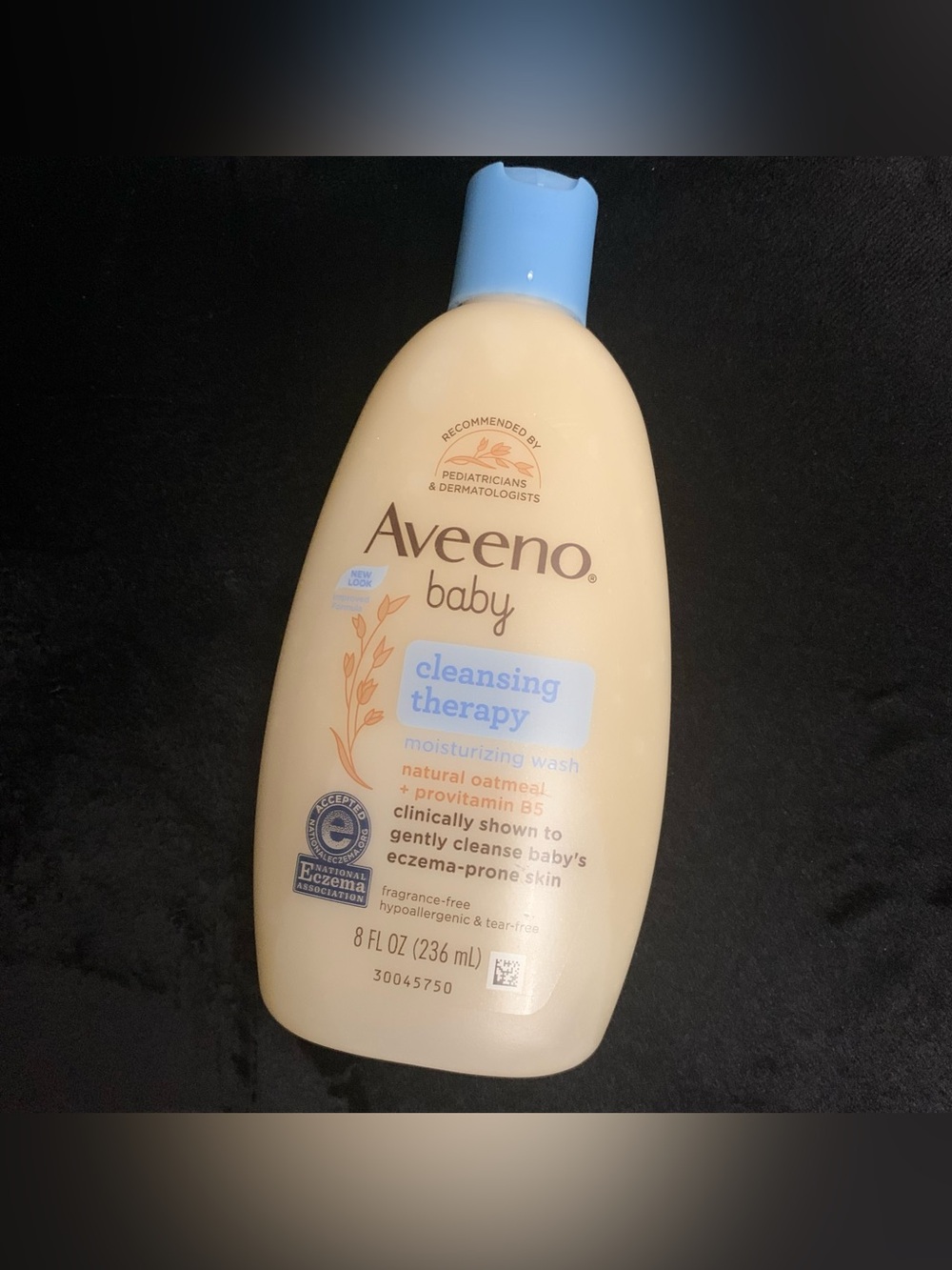 Aveeno Baby Cleansing Therapy Moisturizing Body Wash 8 Fl Oz Eczema Relief